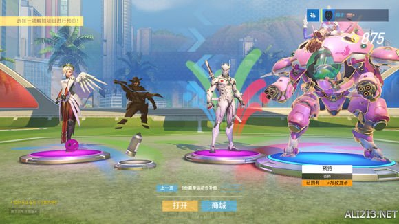 《守望先锋》源氏奥运日本选手皮肤一览