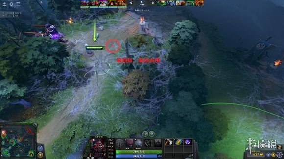 DOTA27.0版蜘蛛前期铺网图文攻略 DOTA2育母蜘蛛怎么玩？ 天辉方