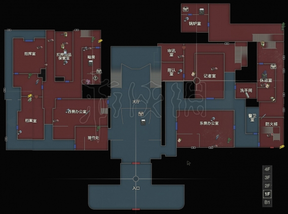 生化危机2重制版物品位置一览 生化危机2重制版物品都在哪 警察局1楼_网