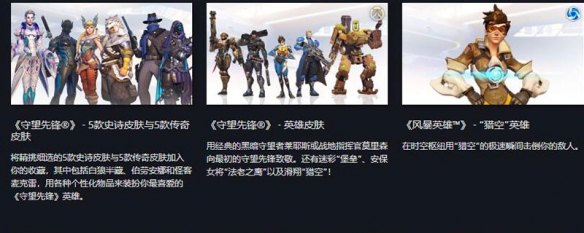 守望先锋典藏版皮肤有哪些（守望先锋典藏版有哪几个皮肤）