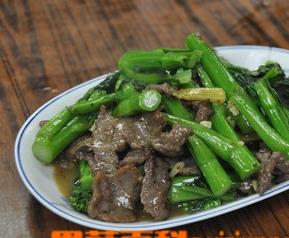 菜心炒牛肉的做法 牛肉炒牛心菜怎么炒