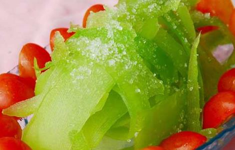 凉拌莴笋的做法 凉拌莴笋的做法 凉菜