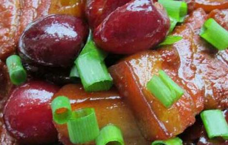 车厘子红烧肉的做法 车厘子做的美食