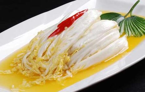 家常醋溜白菜的做法（家常醋溜白菜做法图片）