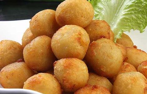 红薯丸子的家常做法（土豆红薯丸子的家常做法）