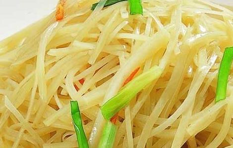 清炒土豆丝的家常做法 清炒土豆丝的家常做法窍门