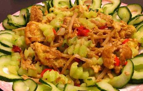 牛蒡炒鸡蛋的家常做法 牛蒡炒鸡蛋的家常做法视频