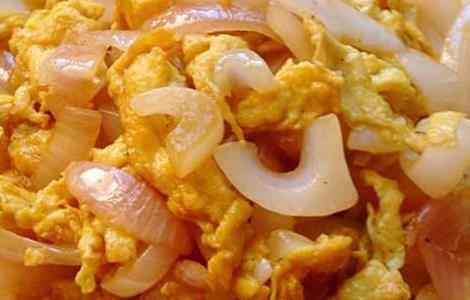 洋葱炒鸡蛋的功效及做法 洋葱炒鸡蛋的功效及做法大全