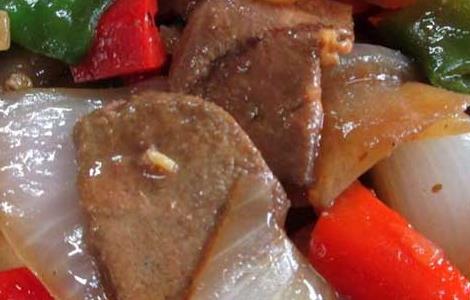 洋葱炒猪肝的功效及做法(洋葱炒猪肝的功效及做法视频)