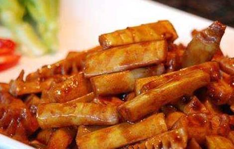油焖方竹笋