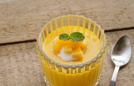 芒果布丁的功效及做法（芒果布丁的功效及做法图片）