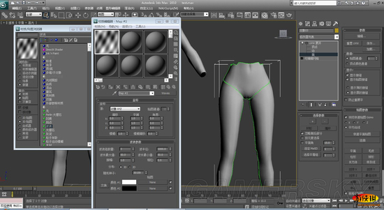 《上古卷轴5:天际》自制衣服 入门级3DMAX制衣教程