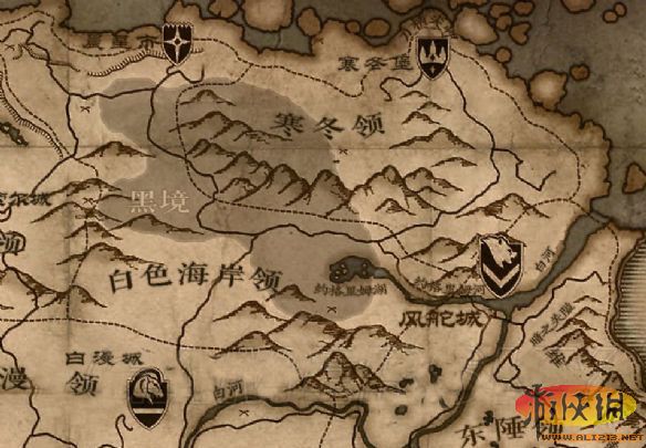 《上古卷轴5：天际》黑镜地图