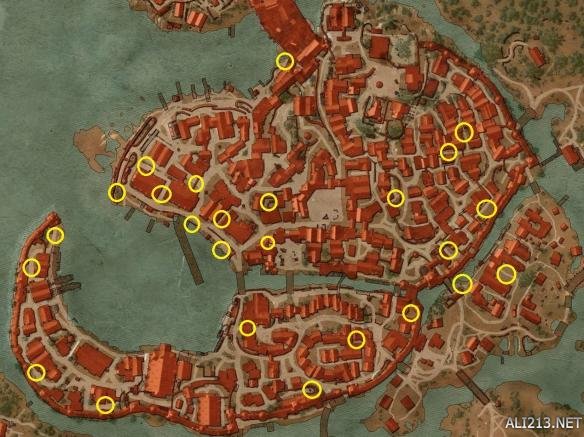 《巫师3：狂猎》诺维格瑞刷钱方法心得及强盗营位置一览