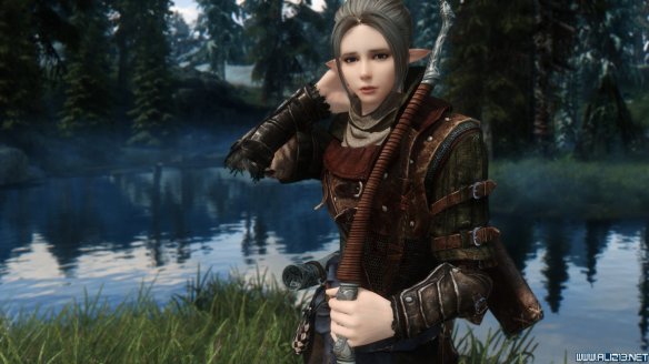 《上古卷轴5：天际》第三届龙裔参赛作品 混血精灵莫妮卡赏析攻略