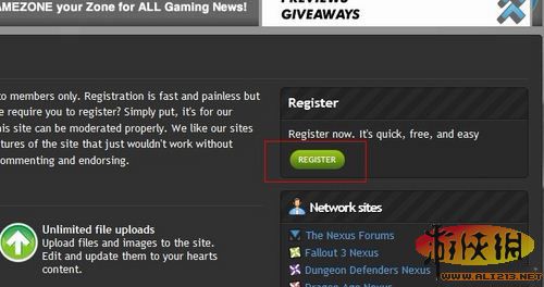 《上古卷轴5：天际》Skyrimnexus图文详解注册攻略