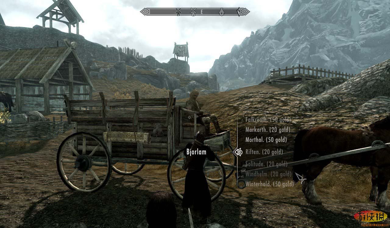 《上古卷轴5：天际》免费马获得方法 上古卷轴5心石