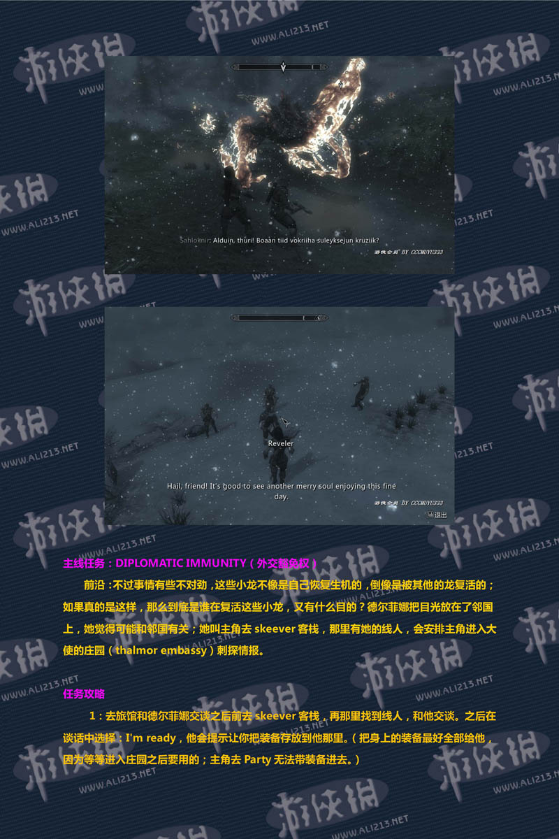 《上古卷轴5：天际》强档攻略