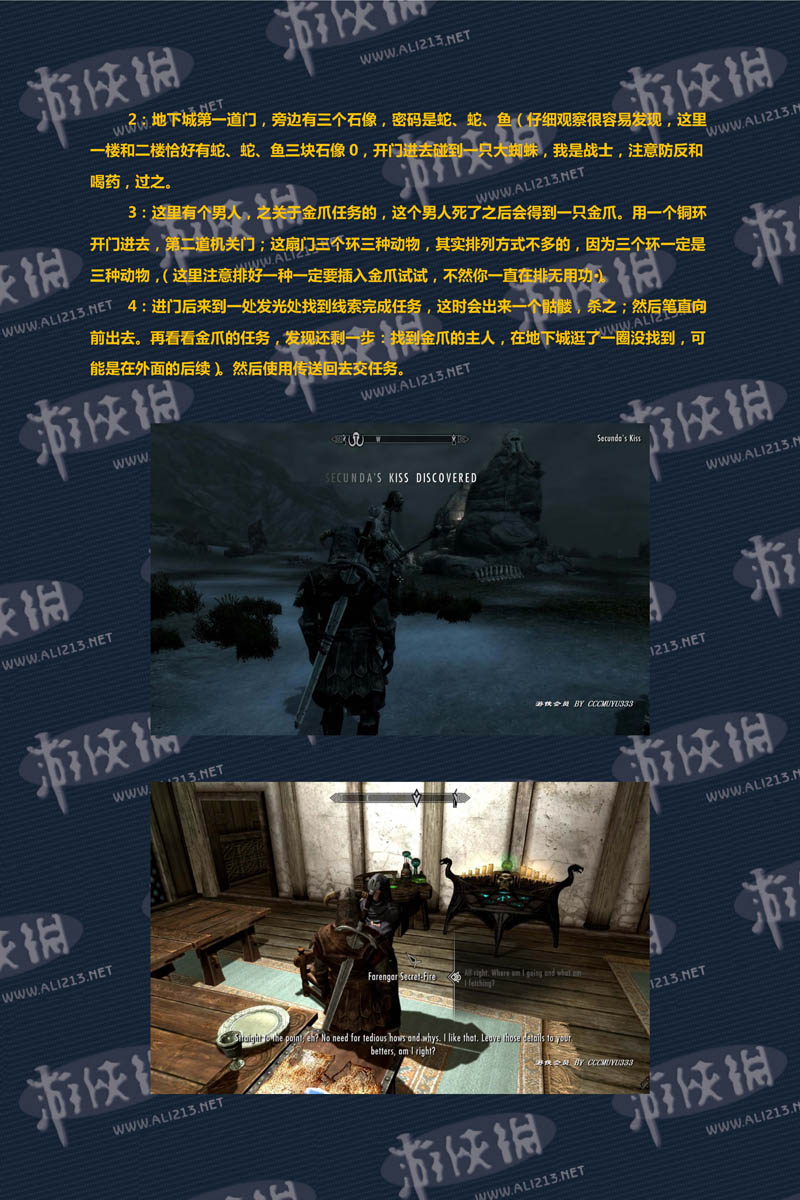 《上古卷轴5：天际》强档攻略