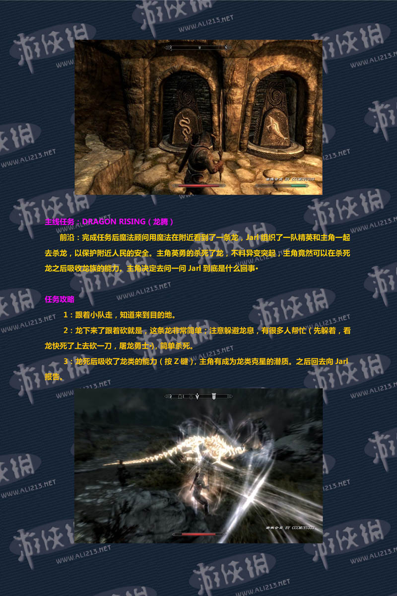 《上古卷轴5：天际》强档攻略