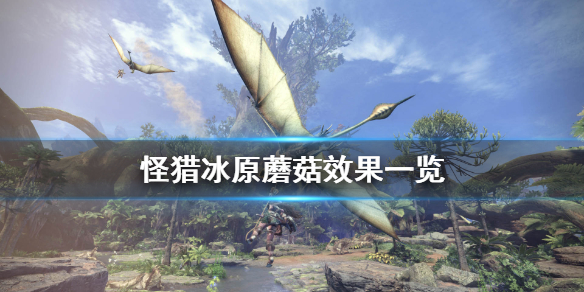 怪物猎人世界冰原蘑菇有什么用 怪物猎人世界冰原蘑菇有什么用