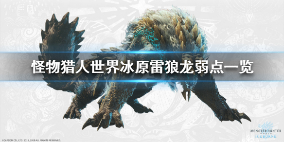怪物猎人世界冰原雷狼龙弱什么属性（怪物猎人冰原有雷狼龙吗）