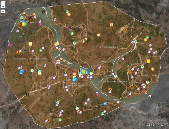 《巫师3:狂猎》全收集地图攻略 《巫师3:狂猎》全收集地图攻略大全