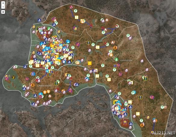 《巫师3:狂猎》全收集地图攻略 全物品收集地图