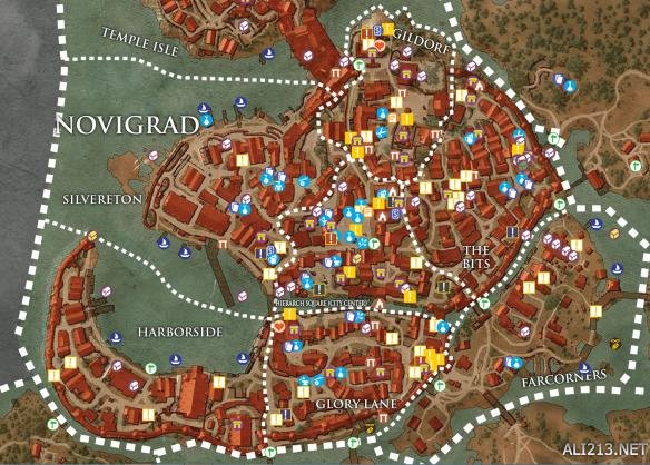 《巫师3:狂猎》全收集地图攻略 全物品收集地图