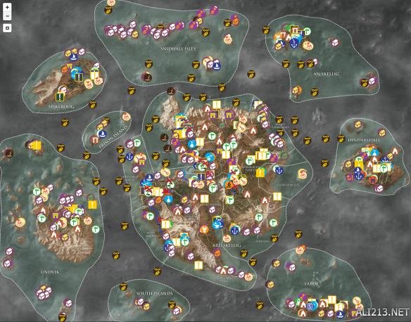 《巫师3:狂猎》全收集地图攻略 全物品收集地图