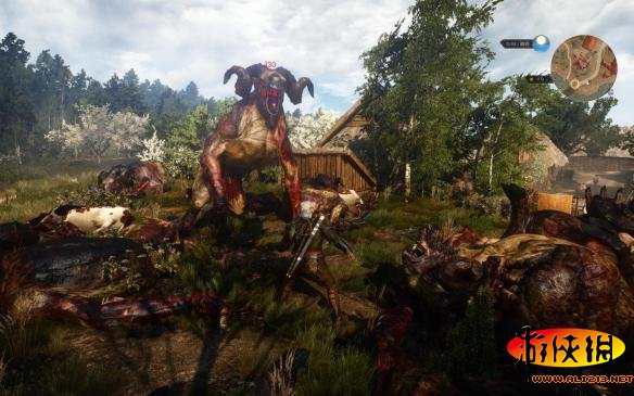 《巫师3:狂猎》1.05版白果园牛魔王触发条件及注意事项攻略