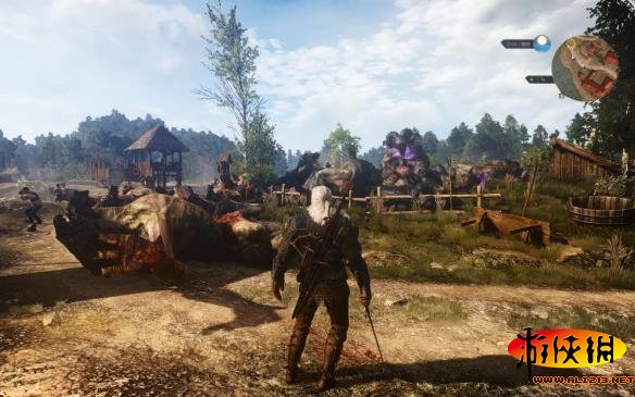 《巫师3:狂猎》1.05版白果园牛魔王触发条件及注意事项攻略