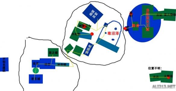 《黑暗之魂3》简易世界地图及攻略路线图一览