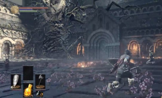 《黑暗之魂3》咒蚀大树简易打法技巧（《黑暗之魂3》咒蚀大树简易打法技巧攻略）