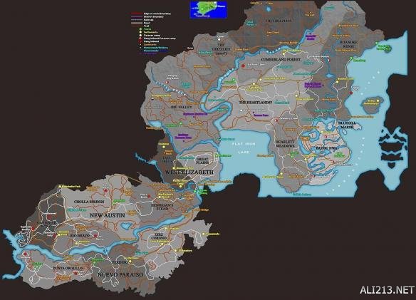 荒野大镖客2新作地图信息 荒野大镖客2新作地图信息在哪看