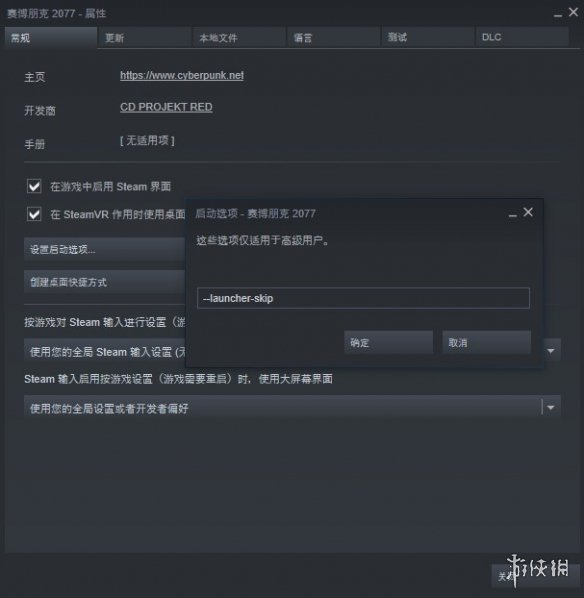 赛博朋克2077怎么跳过启动器 赛博朋克2077启动器跳过技巧