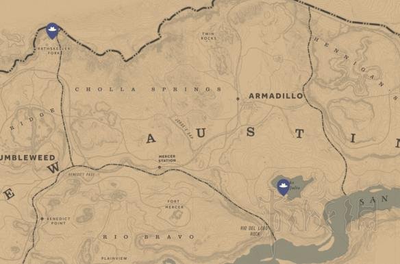 荒野大镖客2收集地图全汇总 荒野大镖客2收集地图大全 总览/帮派成员坟墓/传奇动物位置