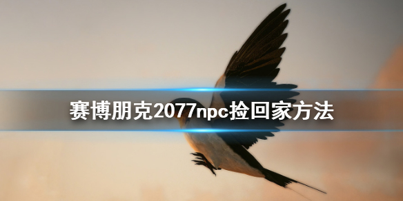 赛博朋克2077NPC怎么捡 赛博朋克2077npc怎么攻略