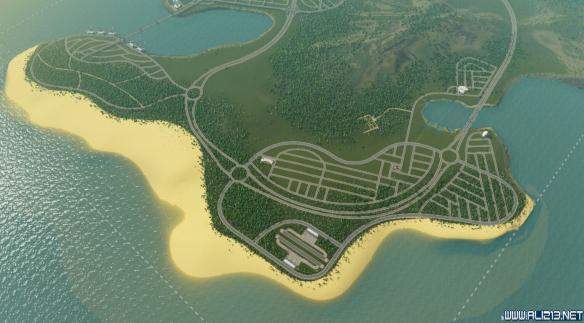 《城市：天际线》覆盖率90%道路网模板分享攻略