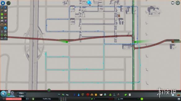城市天际线交通系统新手指南 城市天际线交通系统基本教学 交通101-开下高速公路