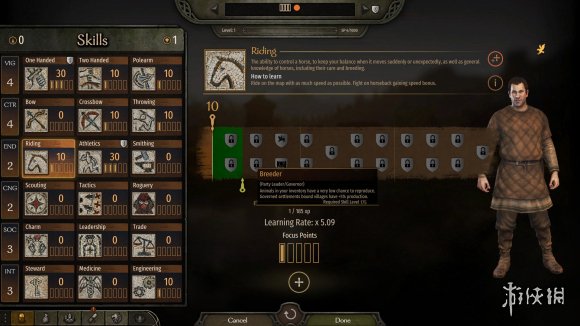 骑马与砍杀21.4.3骑术技能有什么用 骑砍21.4.3骑术技能效果