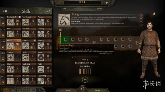 骑马与砍杀21.4.3骑术技能有什么用 骑砍21.4.3骑术技能效果