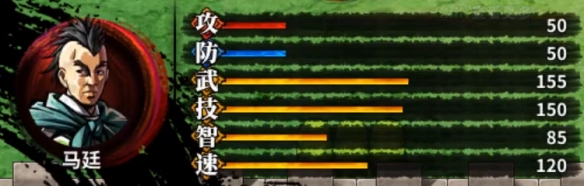 吞食孔明传武将属性四维数据图鉴大全 武将属性汇总 第一章：黄巾之乱