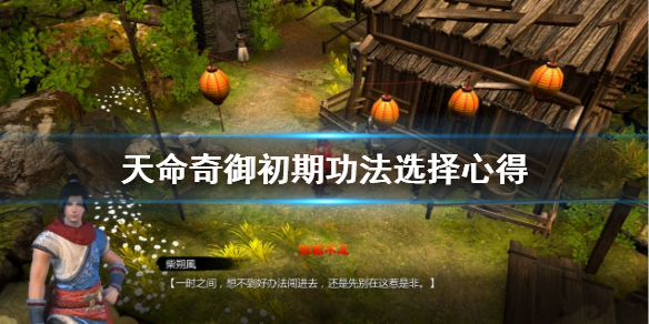 天命奇御初期心法选什么（天命奇御功法选择）