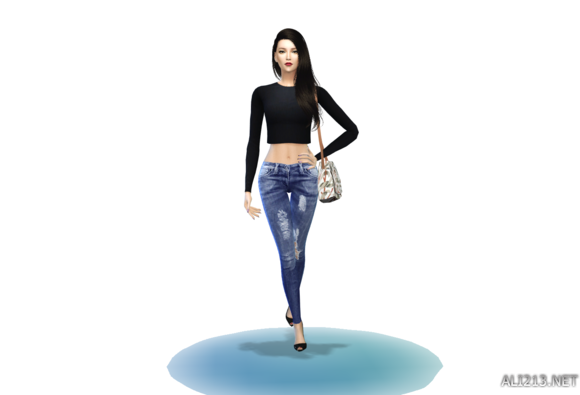 《模拟人生4》4个美女捏脸数据一览