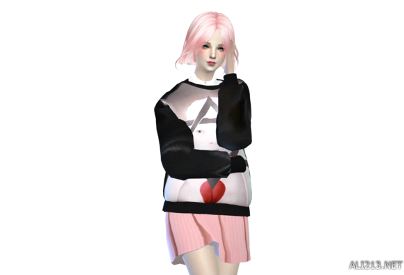 《模拟人生4》4个美女捏脸数据一览