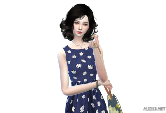 《模拟人生4》4个美女捏脸数据一览