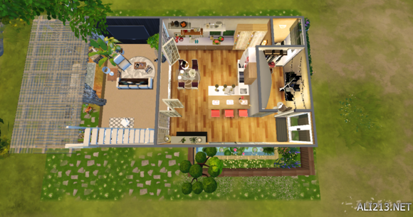 《模拟人生4》自制婚房图文赏析