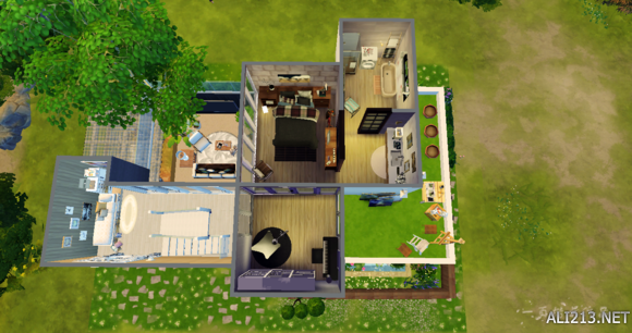 《模拟人生4》自制婚房图文赏析