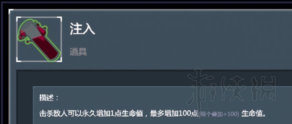 雨中冒险2全装备道具使用心得分享 全装备道具核心装备说明 士兵的针筒_网